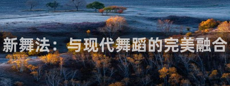 哈哈体育娱乐：新舞法：与现代舞蹈的完美融合