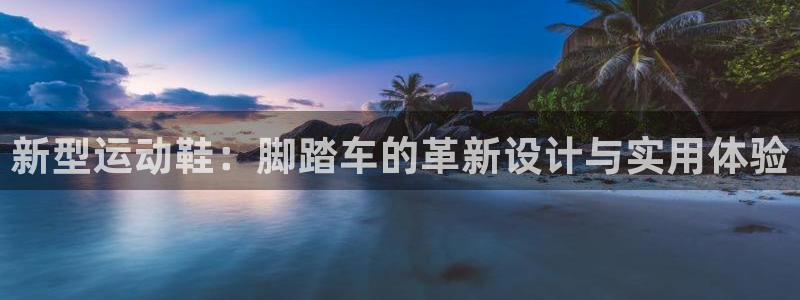 哈哈体育娱乐首页网站大全：新型运动鞋：脚踏车的革新设计与实用